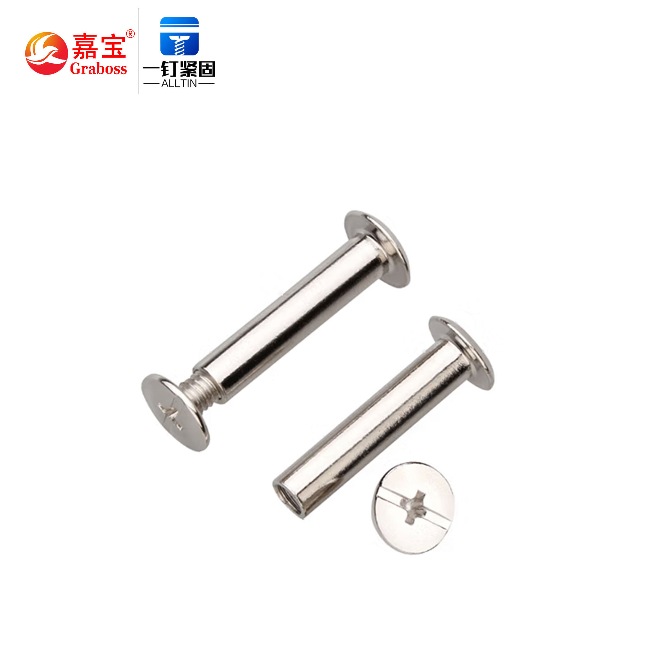 Screw manufacturer  M5 Fastener  Carbon Steel Round Stainless steel Chicago Binding Screw Post