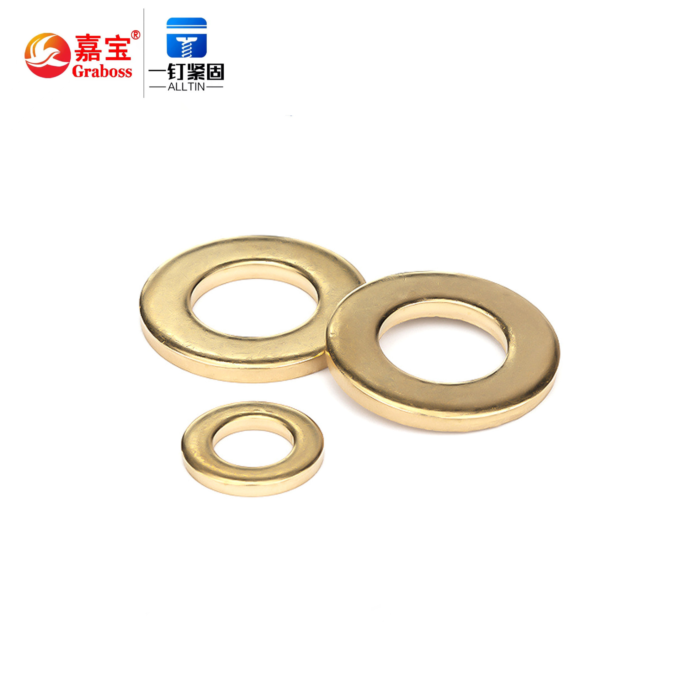 High Quality Brass Flat Washer Gasket Pure Copper Thickening M2M3M4M6-M24 For New Energy Vehicles