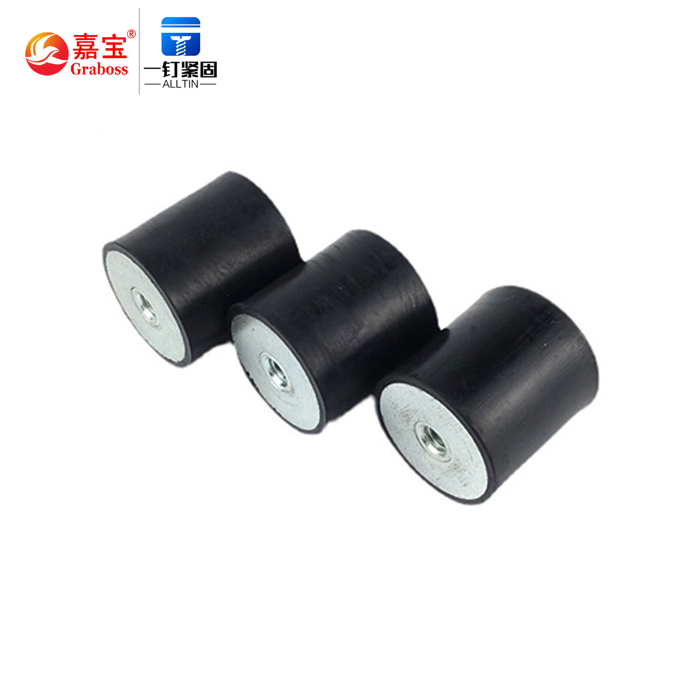 Custom VV VD VE DD Natural Rubber Bumpers Anti Vibration Silent Block Rubber Shock Absorber 25*20M6 Anti vibration Rubber Mounts