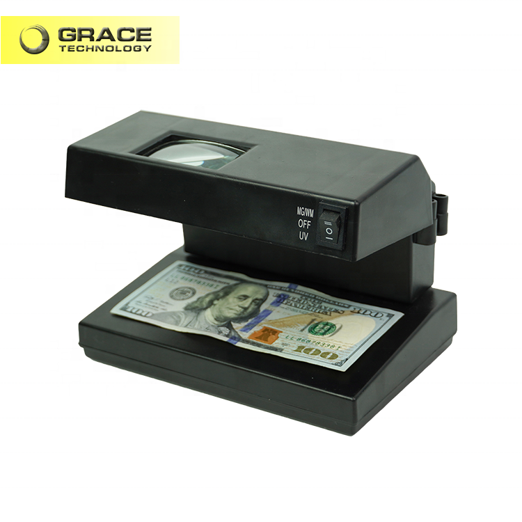 GUV-2038 uv mg fake counterfeit money detector currency detectors ultraviolet infrared counterfeit money detector