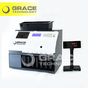 7+1 Pockets High Speed Value coin counter sorter machine