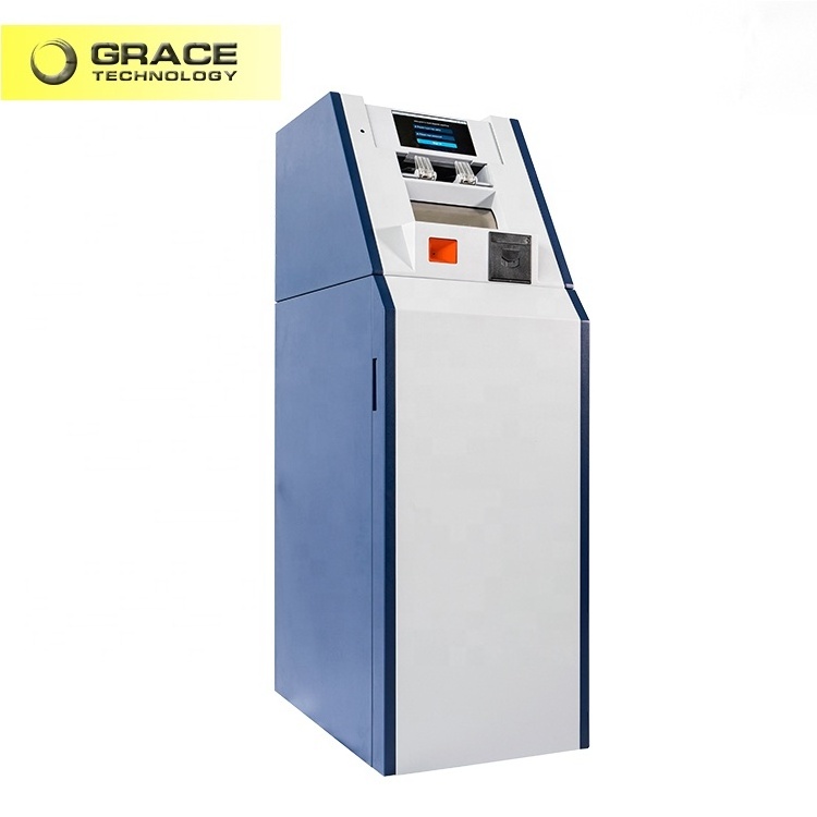 cash deposit withdraw machine Cash Self Deposit Kiosk Inch Touch Screen Kiosk Self Service Cash Deposit Machine