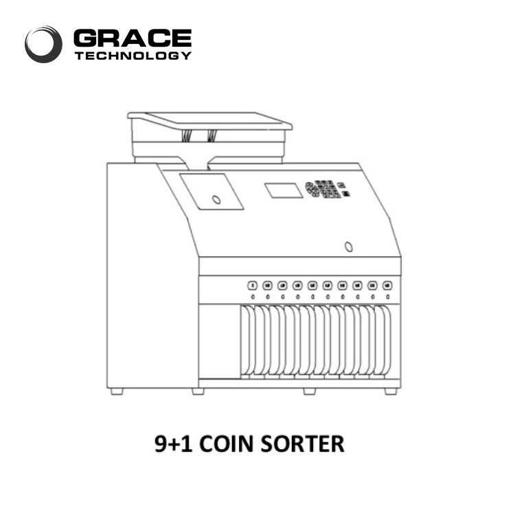 Professional Heavy Duty Euro Coin counter and sorter manual machine