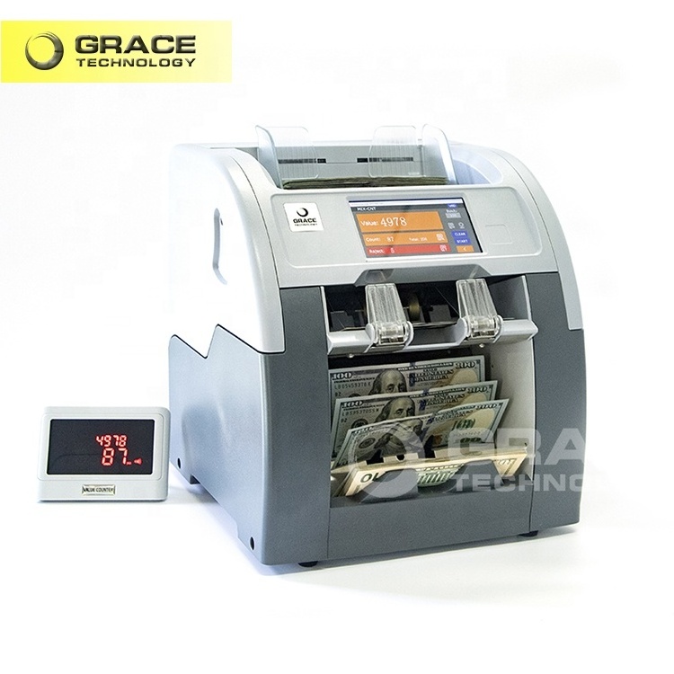 Cash Sorter Solution Bill Sorting Machine Cash Sorter Machines Money Counting Machine Bill Counter Two Pockets