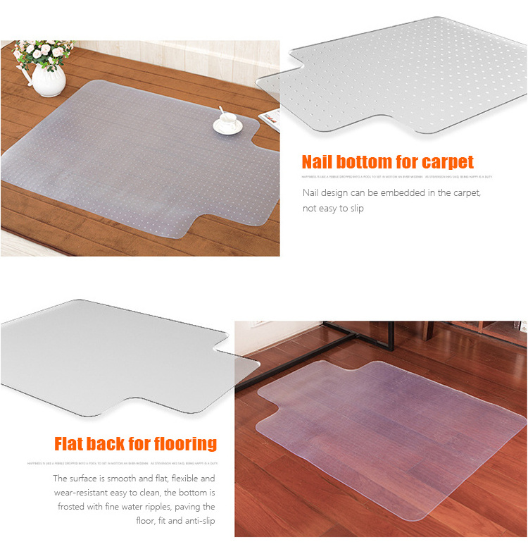 protective mat splat under the office high desk chair transparent chair mat for hardwood floors