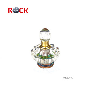 5ml high quality luxury pyramid shaped perfume bottle