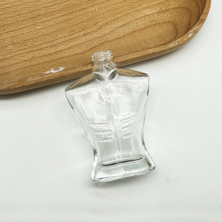 16ml Mini man body shaped glass pocket size perfume bottles