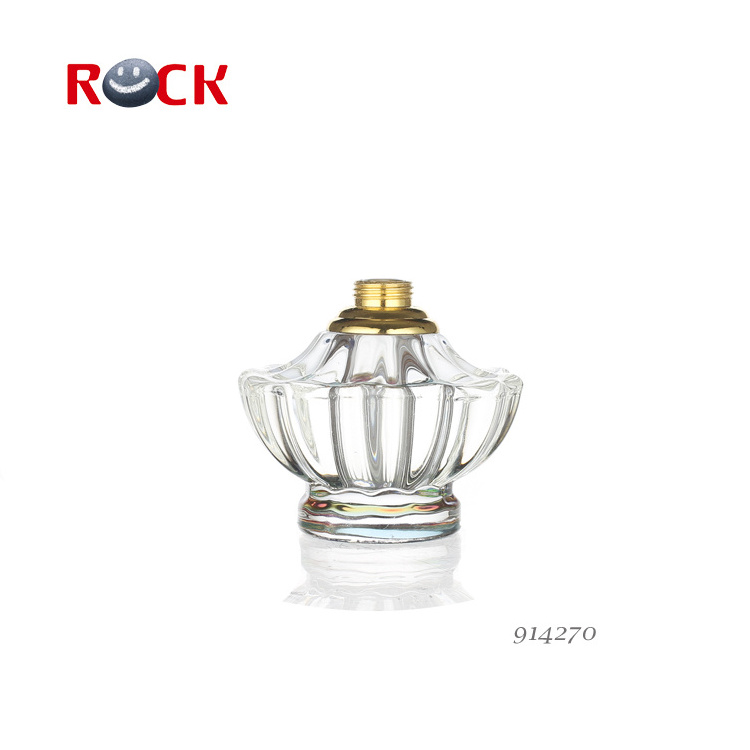 5ml high quality luxury pyramid shaped perfume bottle