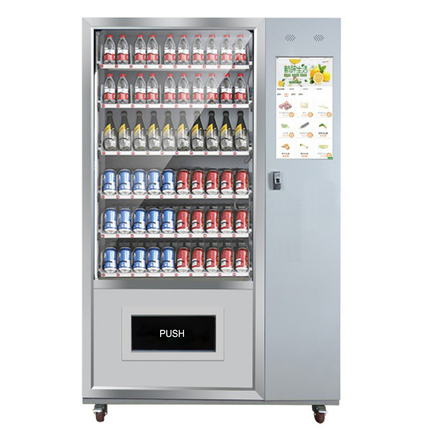 Automatic Locker Vending Machine With Card reader For Office Beverage Kiosk Coffe Condom Snack Vending Machine