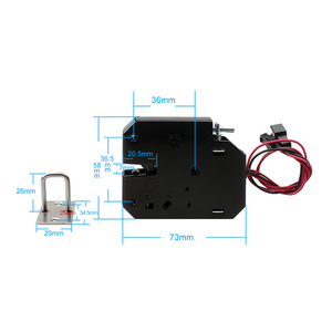 Electromagnetic Drive Intelligent Invisible Storage Cabinet Electric Lock