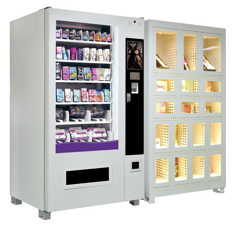 Outdoor Locker Vending Machine With Touch Screen Adult Vending Machine