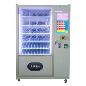 Touch Screen With Card Payment Coffe Locker Vending Machine For Food And Drinks Micro Market Vending Snack Soda Machines