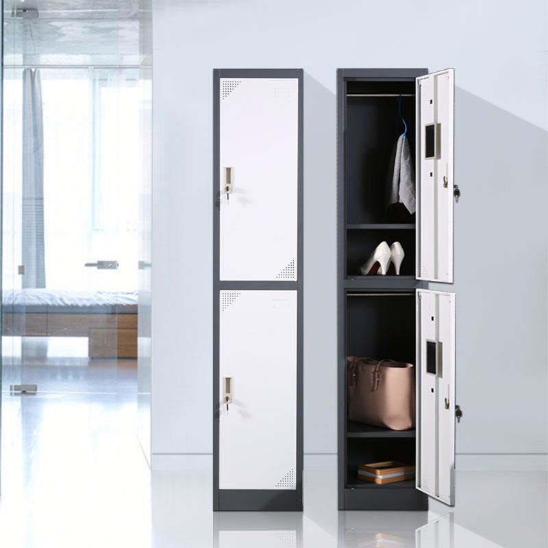 Longer modern customized door steel locker/2 door locker/foot locker