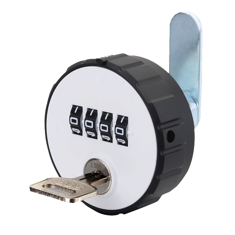 High Quality 4 Digit Cam Lock  Round Mechanical Cam Lock Key Double Open Code Lock