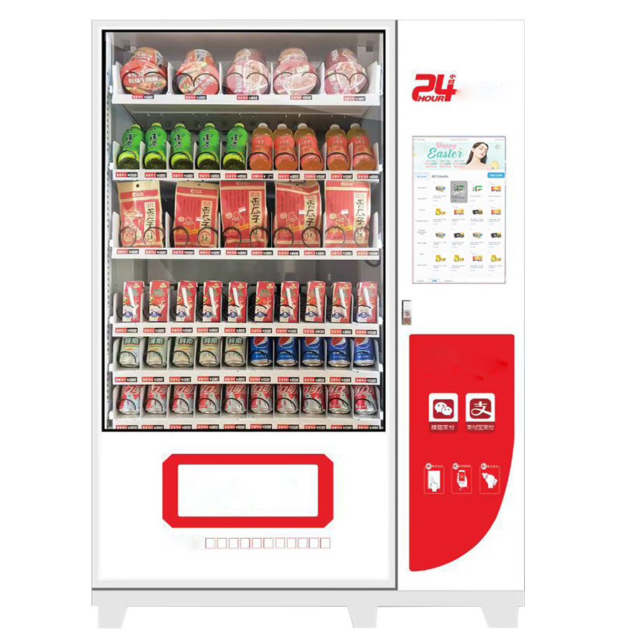 Automatic Locker Vending Machine For Food And Drinks Mini Locker Snack Drink Vending Machine With Card Rental Digital Vending Un