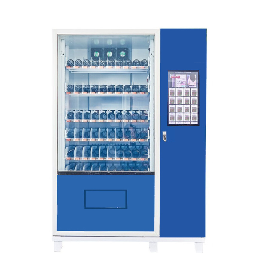 Locker Vending Machine For Food And Drinks Swimming Pool Beach Vending Locker Pantalla Snack Beverage Machine