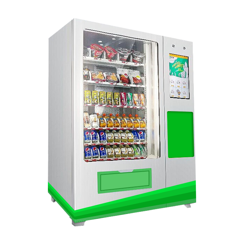 Touch Screen With Card Payment Coffe Locker Vending Machine For Food And Drinks Micro Market Vending Snack Soda Machines