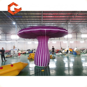 LED Lighting Inflatable mushroom decoration mushrooms for music festival,Giant inflatable mushroom for stage