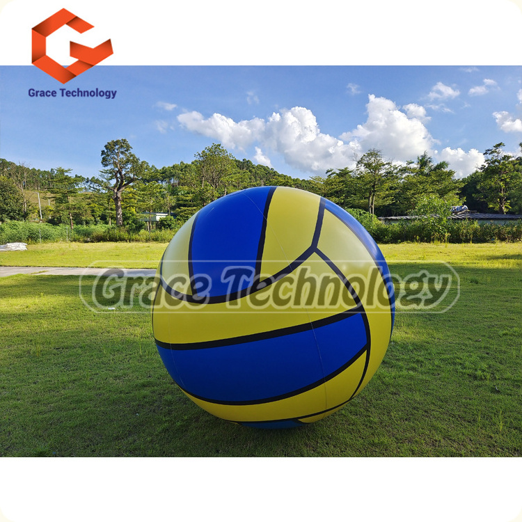 Giant Inflatable PVC Volleyball Balls Beach Volleyball, Inflatable Volleyball Balloon For Advertising