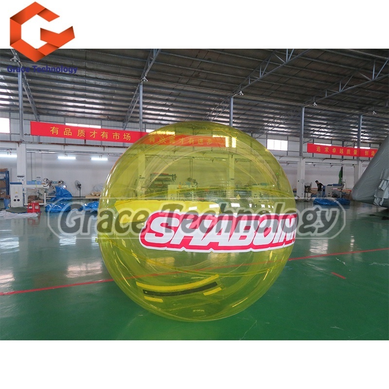 Transparent Inflatable Dance Ball Show Ball with Logo Printing for Outdoor Living Snowglobe Clear Ball