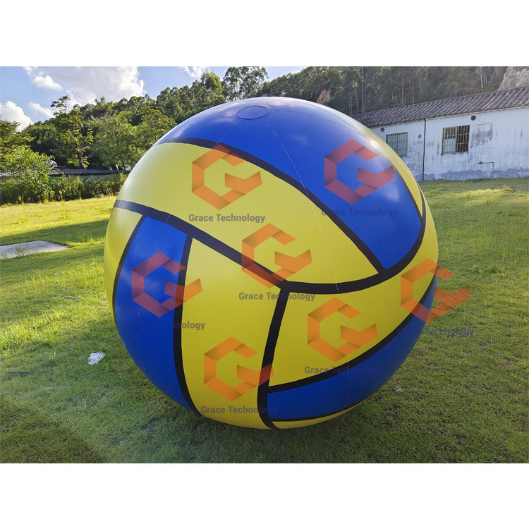 Giant Inflatable PVC Volleyball Balls Beach Volleyball, Inflatable Volleyball Balloon For Advertising