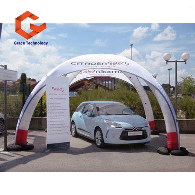 Custom Logo Canopy Air Dome Tents Advertising Events / Inflatable Tents for Trade Show Outdoor Camping Tent