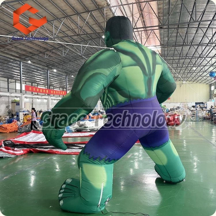 Giant Inflatable Hulk Advertising Inflatable Muscle Man Large Inflatable Monster Hulk For Outdoor Display