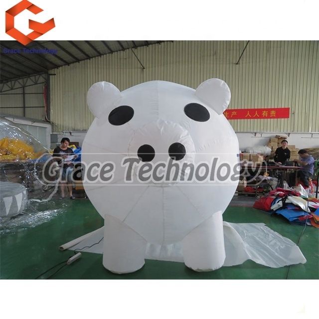 Outdoor Advertising Inflatable Pig Bank Customized Giant Inflatable Pig Balloons For Sale