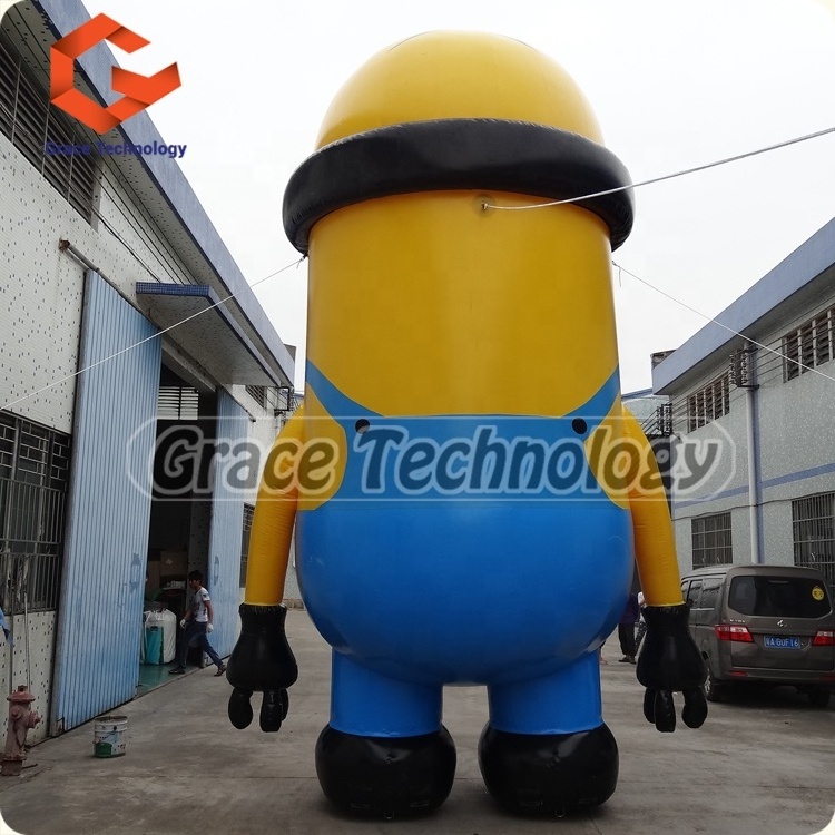 Inflatable Advertising Yellow People Cartoon, Giant Customized Factory Price Inflatable Toys For Sale