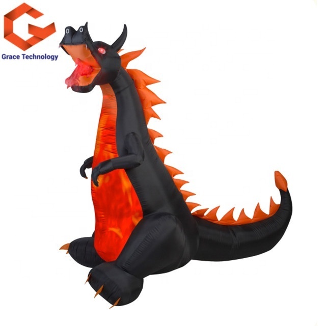 Custom Made Giant Inflatable  Wolf Animals For Advertising