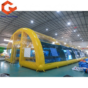 Customized Big Transparent Pool Dome, Inflatable Swimming Pool Cover Tent, Portable Inflatable Tennis Dome Tent