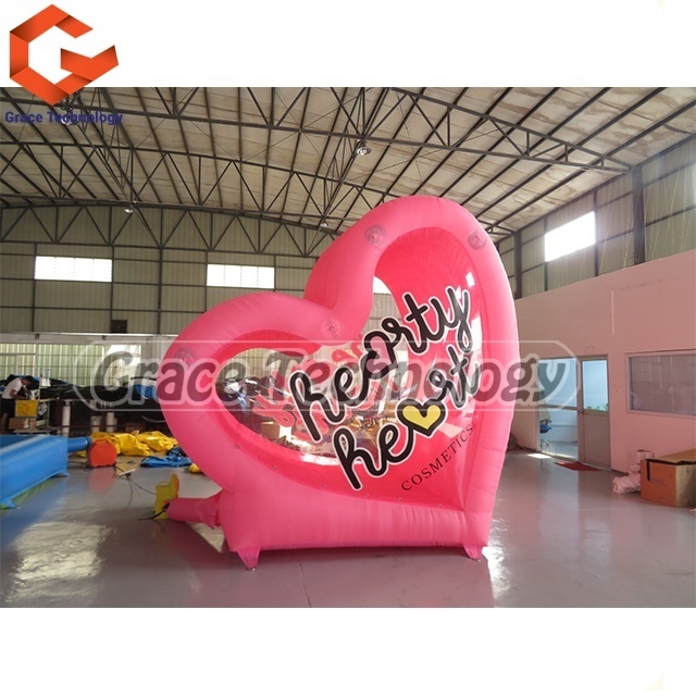 Giant Inflatable Heart Shape Balloon Wedding Decoration Inflatable Love Heart Model