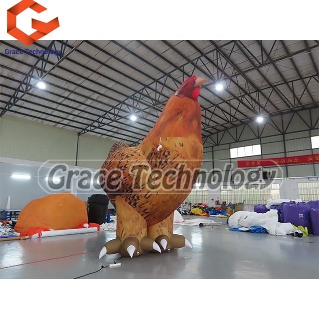 Event decoration inflatable chicken, giant inflatable chicken model,  inflatable hen animals cartoon for advertising