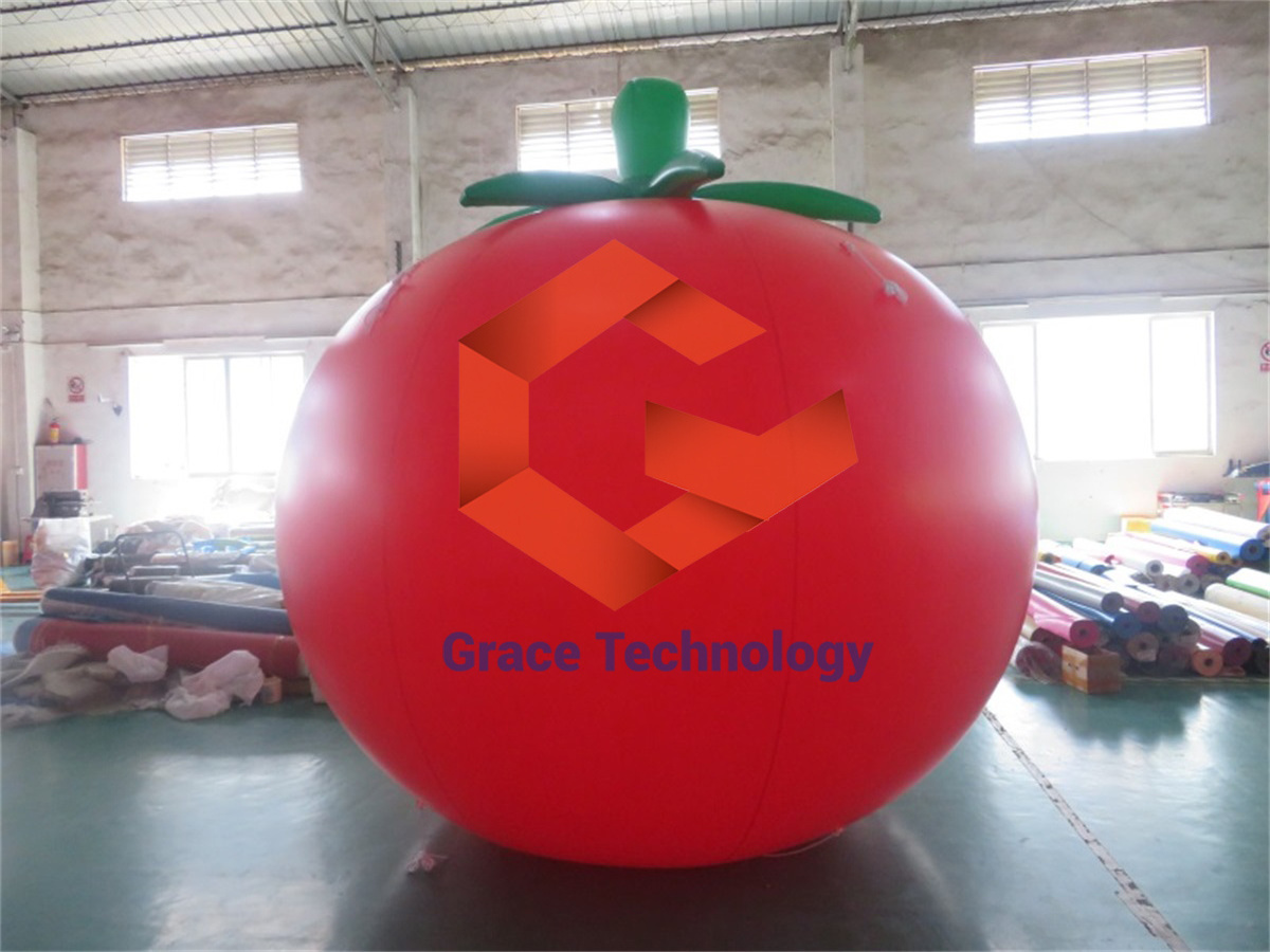 Giant Inflatable Strawberry Model, Decoration Inflatable Fruit for Festival