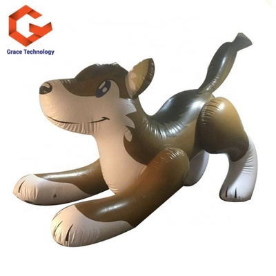 Custom Made Giant Inflatable  Wolf Animals For Advertising