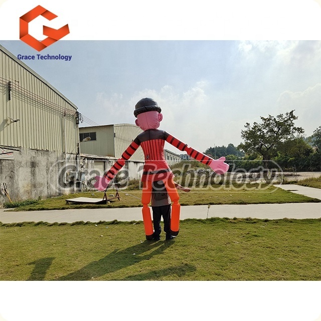 Custom Inflatable Clown Costume with LED Lights for Performance, Parade Inflatable Character Costume for Walking