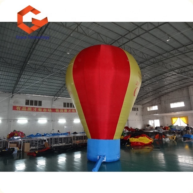 Cheap Price Advertising Inflatable Hot Air Balloon PVC Oxford Inflatable Ground Balloon with Printing