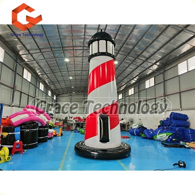 Giant Inflatable Lighthouse Decoration Inflatable Tower Model for Advertising