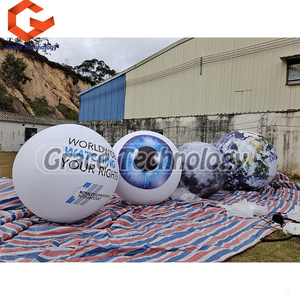 Outdoor Halloween Event Inflatable Eye Ball Giant Eye Shape Balloon for Decorations