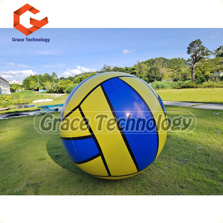 Giant Inflatable PVC Volleyball Balls Beach Volleyball, Inflatable Volleyball Balloon For Advertising