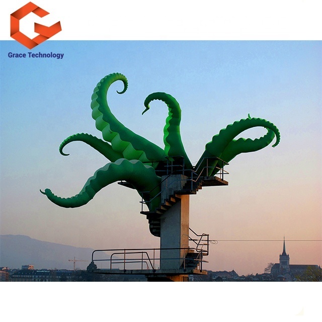 Inflatable octopus tentacles advertising halloween decoration inflatable jellyfish tentacle inflatable octopus