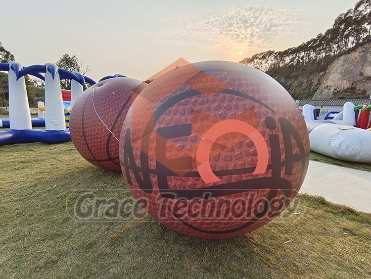 Rugby matches advertising inflatable sport game balloon,giant inflatable rugby football ball model