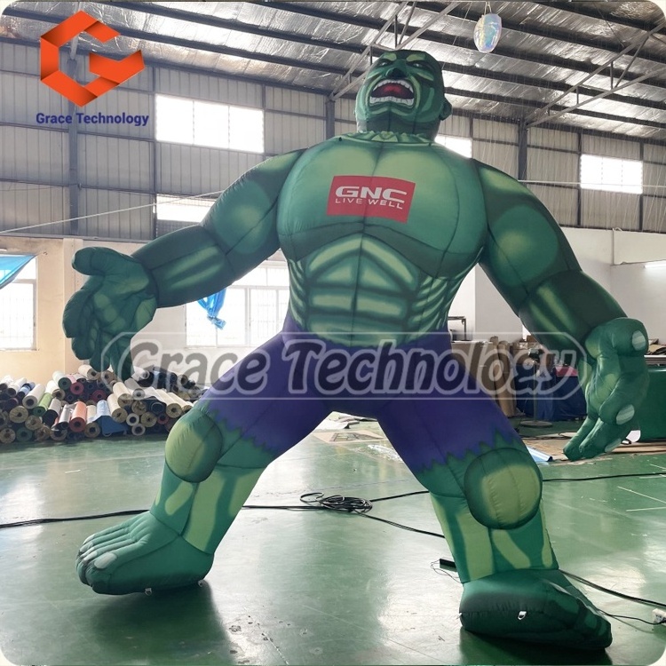 Giant Inflatable Hulk Advertising Inflatable Muscle Man Large Inflatable Monster Hulk For Outdoor Display