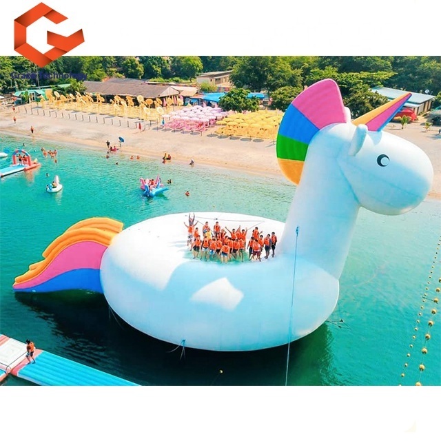 Giant Water Floating Inflatable Unicorn, Large Custom Float Unicorn Inflatable Cartoon