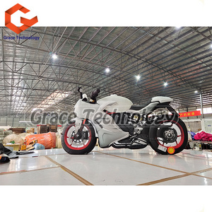 Outdoor Display Inflatable Motor Bike Balloon Giant Inflatable Motor Bike Model Inflatable Bicycle for Sale