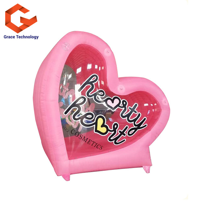 Giant Inflatable Heart Shape Balloon Wedding Decoration Inflatable Love Heart Model