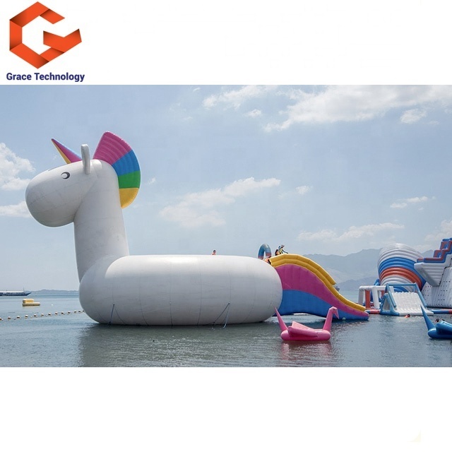 Giant Water Floating Inflatable Unicorn, Large Custom Float Unicorn Inflatable Cartoon