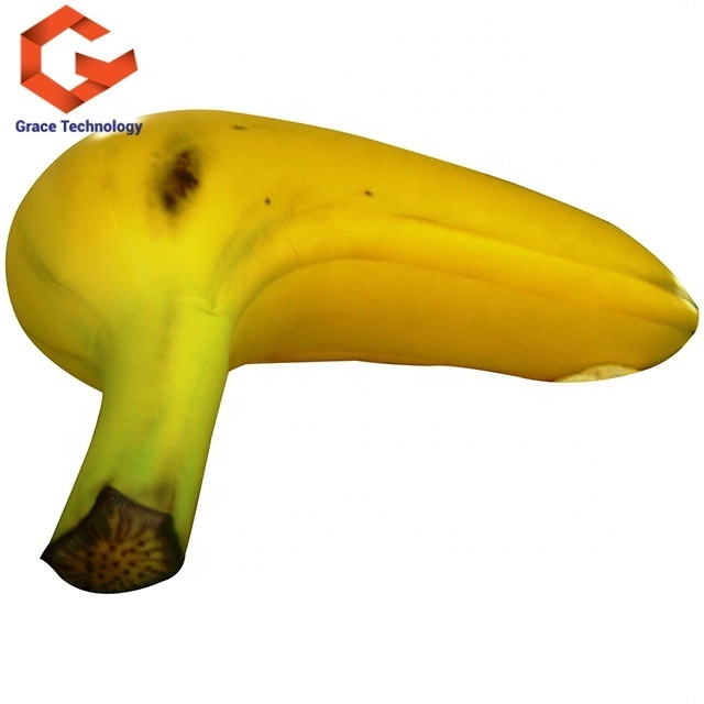 Inflatable banana fruit model for advertising fruit balloon outdoor event decoration