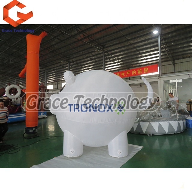 Outdoor Advertising Inflatable Pig Bank Customized Giant Inflatable Pig Balloons For Sale