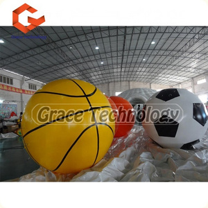 Giant inflatable football, event inflatable soccer ball ,basketball volleyball for advertising air beach ball